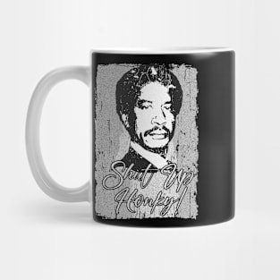 design  shut up honky! - blackwhite design Mug